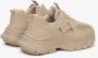 Estro Dames Beige Lage Sneakers met een Chunky Platform ES8 Er00115759 Beige Dames - Thumbnail 5