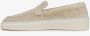 Estro Dames Beige Loafers gemaakt van Echt Italiaans Velours Er00114885 Beige Dames - Thumbnail 3