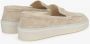 Estro Dames Beige Loafers gemaakt van Echt Italiaans Velours Er00114885 Beige Dames - Thumbnail 5