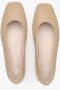 Estro Dames Beige Leren Ballet Flats Er00115273 Beige Dames - Thumbnail 5