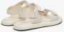 Estro Dames Licht Beige Leren Strappy Sandalen Er00113110 Beige Dames - Thumbnail 5