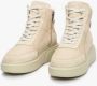 Estro Dames Beige Suède Hoge Winter Sneakers ES8 Er00112330 Beige Dames - Thumbnail 3