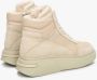 Estro Dames Beige Suède Hoge Winter Sneakers ES8 Er00112330 Beige Dames - Thumbnail 5