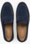 Estro Heren Navy Blue Mocassins gemaakt van Echt Italiaans Velours Er00115000 Blue Heren - Thumbnail 5