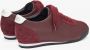 Estro Bourgondische Sneakers voor Dames gemaakt van Echt Leer en Velours Red Dames - Thumbnail 5