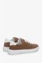 Estro Heren Bruine Lage Sneakers gemaakt van Nubuck Er00111157 Brown Heren - Thumbnail 5