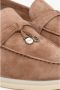 Estro Dames Bruine Kwast Loafers gemaakt van Velours Er00112679 Brown Dames - Thumbnail 2