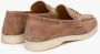 Estro Dames Bruine Kwast Loafers gemaakt van Velours Er00112679 Brown Dames - Thumbnail 5