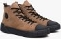 Estro Heren Bruine High-Top Winter Sneakers Er00112219 Brown Heren - Thumbnail 3