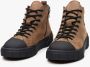 Estro Heren Bruine High-Top Winter Sneakers Er00112219 Brown Heren - Thumbnail 4