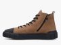 Estro Heren Bruine High-Top Winter Sneakers Er00112219 Brown Heren - Thumbnail 5