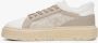 Estro Dames Bont Gevoerde Beige Winter Sneakers gemaakt van Echt Leer Beige Dames - Thumbnail 3