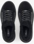 Estro Dames Bont Gevoerde Zwarte Winter Sneakers gemaakt van Echt Velours Black Dames - Thumbnail 4