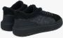 Estro Dames Bont Gevoerde Zwarte Winter Sneakers gemaakt van Echt Velours Black Dames - Thumbnail 5