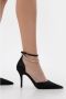 Estro Zwarte Dames Pumps met Puntige Neus en Kristallen MustHave Er00114243 Black Dames - Thumbnail 5