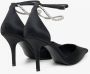 Estro Zwarte Dames Pumps met Puntige Neus en Kristallen MustHave Er00114243 Black Dames - Thumbnail 6