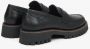 Estro Dames Zwarte Loafers gemaakt van Gestructureerd Echt Leer Er00114649 Black Dames - Thumbnail 5