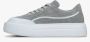 Estro Dames Grijze Lage Sneakers gemaakt van Echt Italiaans Velours Er00115643 Gray Dames - Thumbnail 2