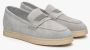 Estro Grijze Velours Mocassins Elegant Comfort Stijl Gray Dames - Thumbnail 3