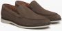 Estro Heren Saddle Brown Loafers gemaakt van Echt Velours Brown Heren - Thumbnail 2