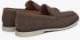 Estro Heren Saddle Brown Loafers gemaakt van Echt Velours Brown Heren - Thumbnail 5