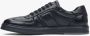 Estro Heren zwarte sneakers van echt leer met decoratief stiksel Black Heren - Thumbnail 3