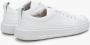 Estro Heren Witte Sneakers gemaakt van Italiaans Echt Leer Er00114391 White Heren - Thumbnail 5