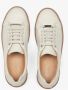 Estro Lichte Beige Echt Leren Platform Sneakers Beige Dames - Thumbnail 3