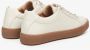 Estro Dames Licht Beige Platform Sneakers gemaakt van Echt Leer Beige Dames - Thumbnail 5