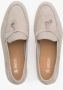 Estro Dames Lichtbeige Kwast Loafers gemaakt van Velours Er00113562 Beige Dames - Thumbnail 4