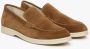 Estro Dames Bruine Suède Loafers Er00112639 Brown Dames - Thumbnail 6