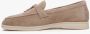 Estro Dames Beige Kwast Loafers gemaakt van Velours Er00112681 Brown Dames - Thumbnail 3