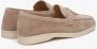 Estro Dames Beige Kwast Loafers gemaakt van Velours Er00112681 Brown Dames - Thumbnail 5