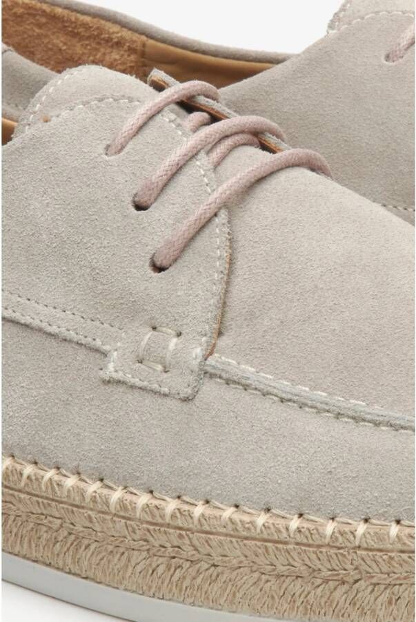 Estro Luxe Beige Veterschoenen Beige Heren