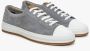 Estro Heren Grijze Lage Sneakers gemaakt van Italiaans Echt Velours Er00114574 Gray Heren - Thumbnail 2