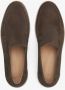 Estro Luxe Saddle Brown Velours Loafers Brown Dames - Thumbnail 4