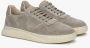 Estro Dames Grijze & Beige Sneakers gemaakt van Italiaans Echt Velours Er00114887 Gray Dames - Thumbnail 2