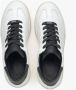 Estro Dames Witte Sneakers met Zwarte Details gemaakt van Italiaans Echt Leer Er00115730 White Dames - Thumbnail 4