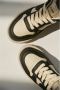 Estro Dames Zwarte & Beige Sneakers gemaakt van Echt Leer en Velours ES8 Er00111707 Black Dames - Thumbnail 8