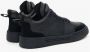 Estro Heren Zwarte High-Top Sneakers gemaakt van Echt Leer en Suède Er00114368 Black Heren - Thumbnail 4