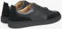 Estro Heren Zwarte Lage Sneakers gemaakt van Premium Italiaans Leer en Velours Er00115641 Black Heren - Thumbnail 4