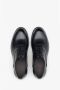 Estro Heren Zwarte Leren Oxford Schoenen Er00114371 Black Heren - Thumbnail 4