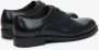 Estro Heren Zwarte Leren Oxford Schoenen Er00114371 Black Heren - Thumbnail 5