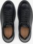 Estro Luxe Zwarte Leren Sneakers Black Heren - Thumbnail 4