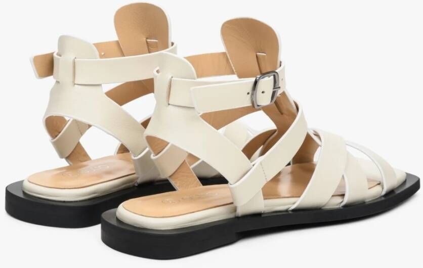 Estro Sandals White Dames