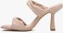 Estro Dames Beige Hakken Muiltjes Er00112884 Beige Dames - Thumbnail 6