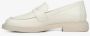 Estro Dames Licht Beige Penny Loafers gemaakt van Echt Leer Er00114531 Beige Dames - Thumbnail 2