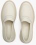 Estro Dames Licht Beige Penny Loafers gemaakt van Echt Leer Er00114531 Beige Dames - Thumbnail 5