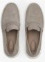 Estro Heren Grijs & Beige Echt Suède Slip-On Loafers Gray Heren - Thumbnail 4