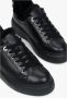 Estro Dames Zwarte Leren & Bont Lage Sneakers voor de Winter Er00112115 Black Dames - Thumbnail 2